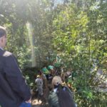 Escoteiros realizam ação ambiental no Parque Panduí em Amambai