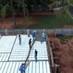 Iguatemi: Unidade Básica de Saúde - UBS, do bairro da vila Nova Recebe concretagem da lage