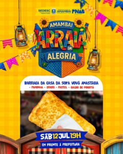 Amambai Arraiá da Alegria promete noite de festa, sabores e cultura neste sábado, dia 12