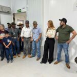 Produtores de leite participam de reunião com Agraer e Famalac para conhecer nova unidade em Tacuru