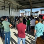 Produtores de leite participam de reunião com Agraer e Famalac para conhecer nova unidade em Tacuru