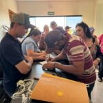 Produtores de leite participam de reunião com Agraer e Famalac para conhecer nova unidade em Tacuru
