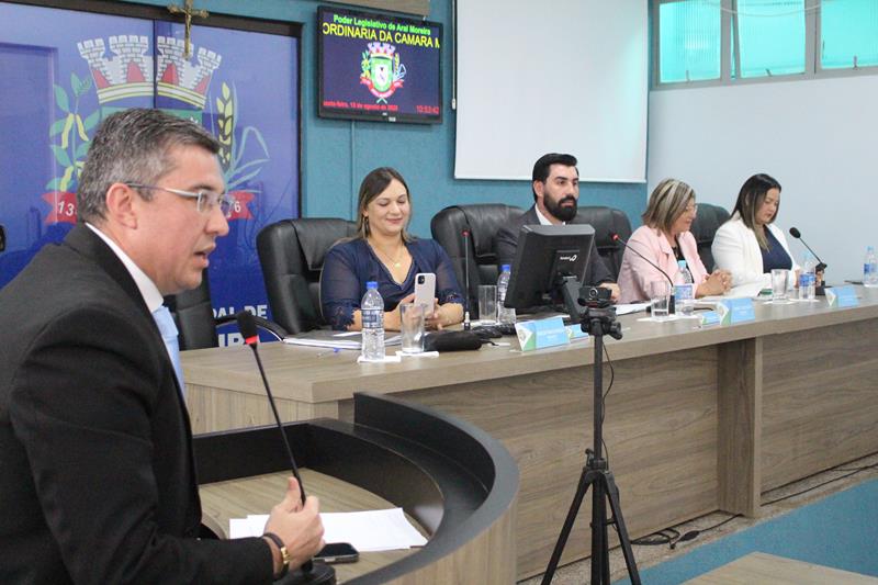 Câmara de Aral Moreira abre segundo semestre legislativo com sessões solene e de apresentação de matérias Câmara de Aral Moreira abre segundo semestre legislativo com sessões solene e de apresentação de matérias