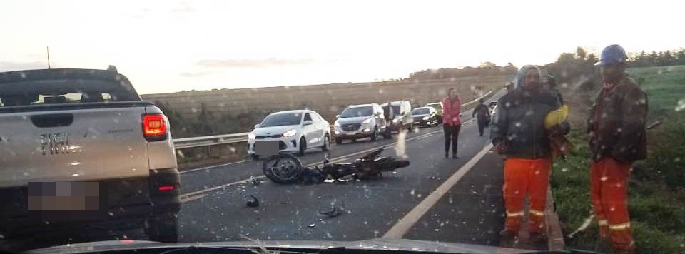 Acidente na Rodovia Dirceu Lanzarini mata motociclista de 26 anos em Amambai