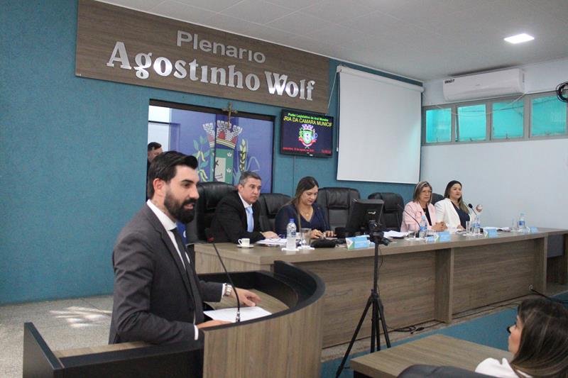 Câmara de Aral Moreira abre segundo semestre legislativo com sessões solene e de apresentação de matérias Câmara de Aral Moreira abre segundo semestre legislativo com sessões solene e de apresentação de matérias