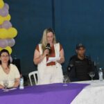 Palestra com famílias atendidas pelo CRAS e pelo Bolsa Família encerrou a campanha Agosto Lilás