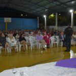 Palestra com famílias atendidas pelo CRAS e pelo Bolsa Família encerrou a campanha Agosto Lilás