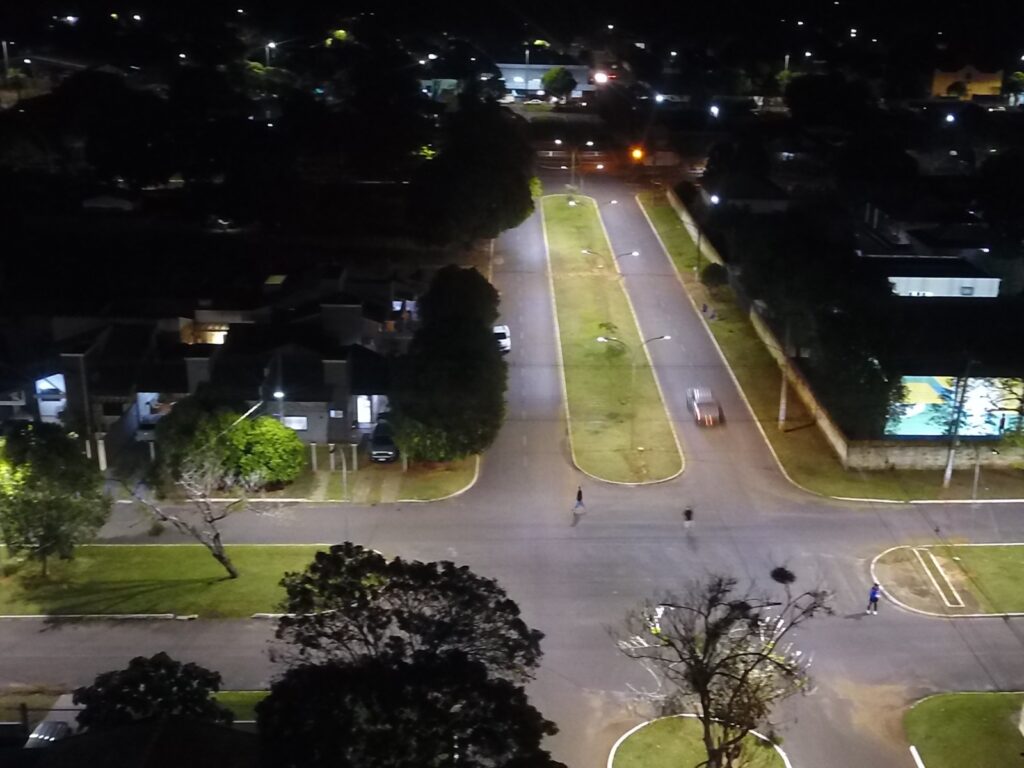 Ruas e avenidas de Iguatemi já contam com novo sistema de iluminação de LED e segunda etapa contemplará vários bairros