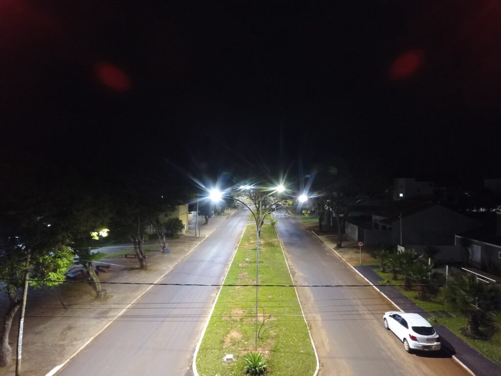 Ruas e avenidas de Iguatemi já contam com novo sistema de iluminação de LED e segunda etapa contemplará vários bairros