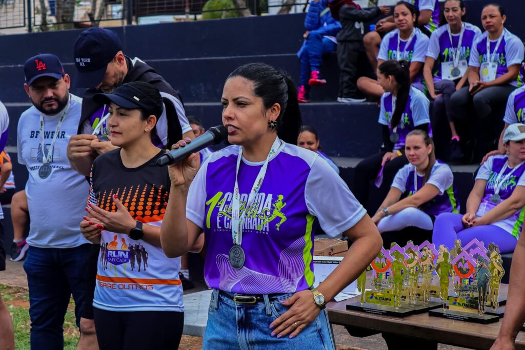 1ª Corrida e Caminhada Lilás reúne 160 atletas e fortalece solidariedade em Coronel Sapucaia
