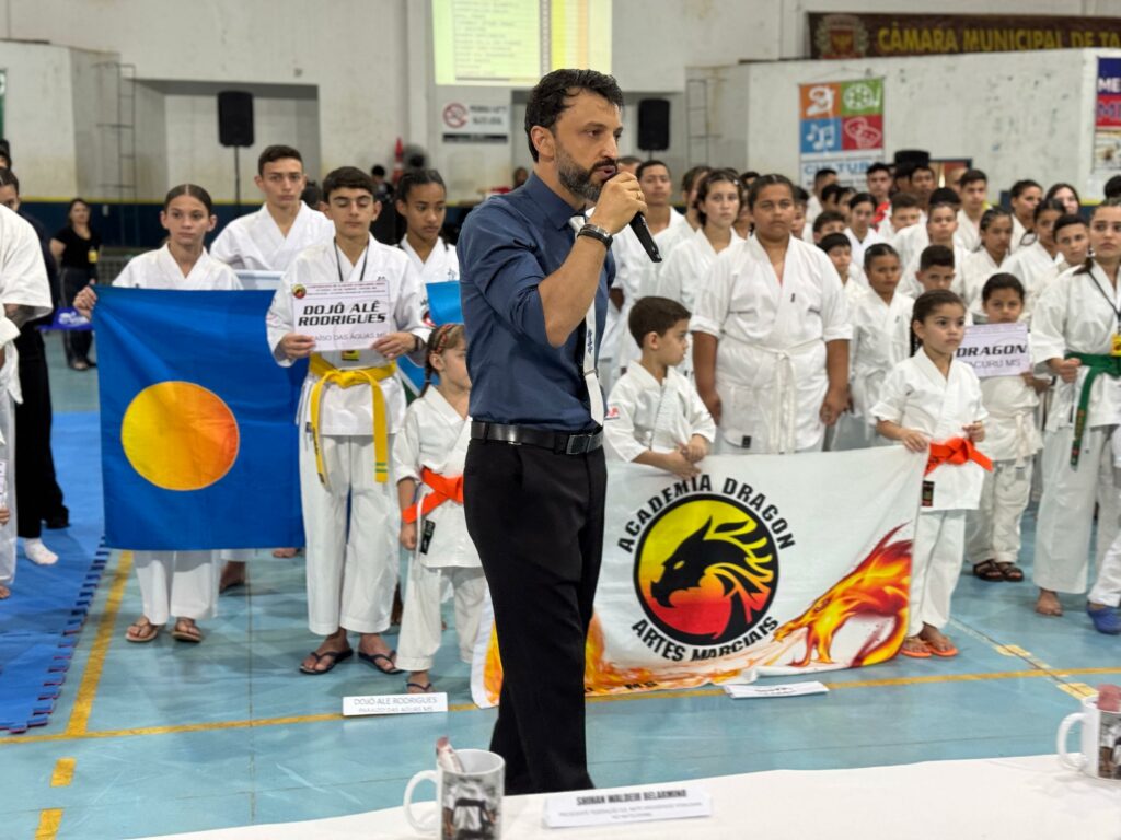 Tacuru recebeu a 3ª etapa do Campeonato Estadual de Karatê Kyokushin 2025 Tacuru recebeu a 3ª etapa do Campeonato Estadual de Karatê Kyokushin 2025