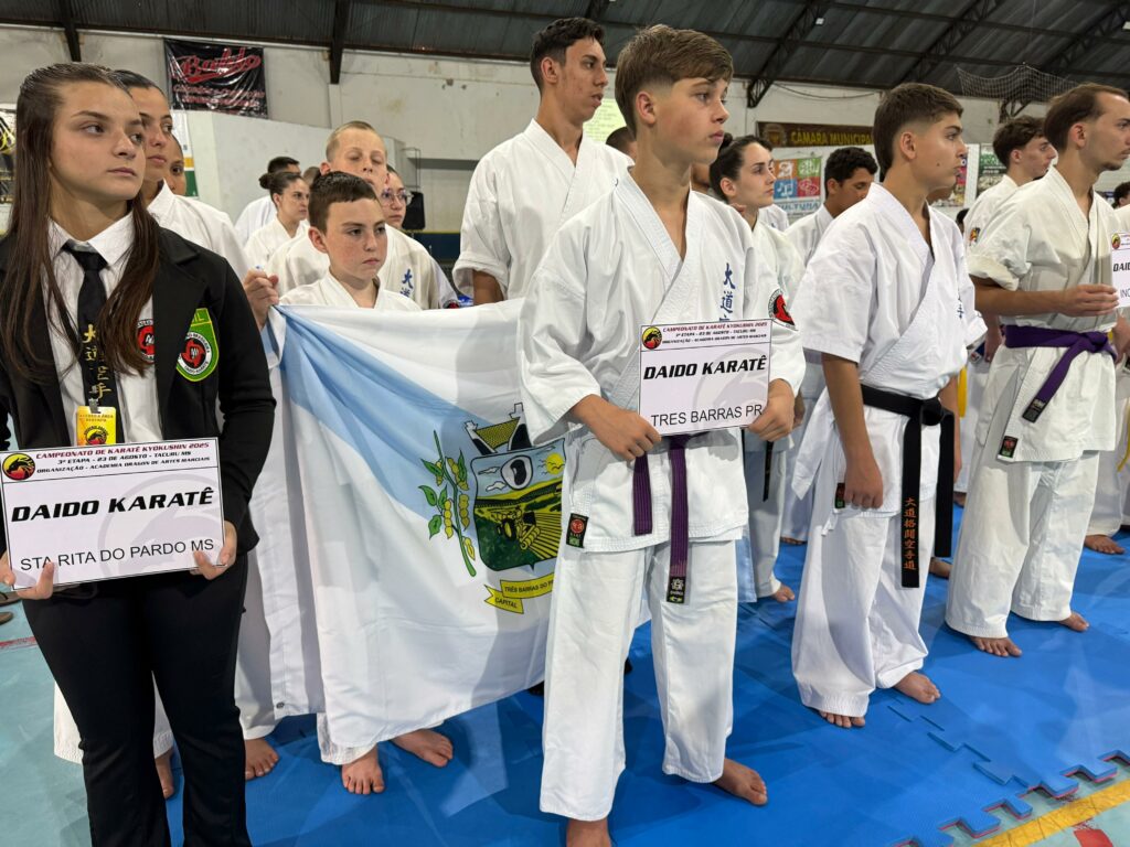 Tacuru recebeu a 3ª etapa do Campeonato Estadual de Karatê Kyokushin 2025 Tacuru recebeu a 3ª etapa do Campeonato Estadual de Karatê Kyokushin 2025