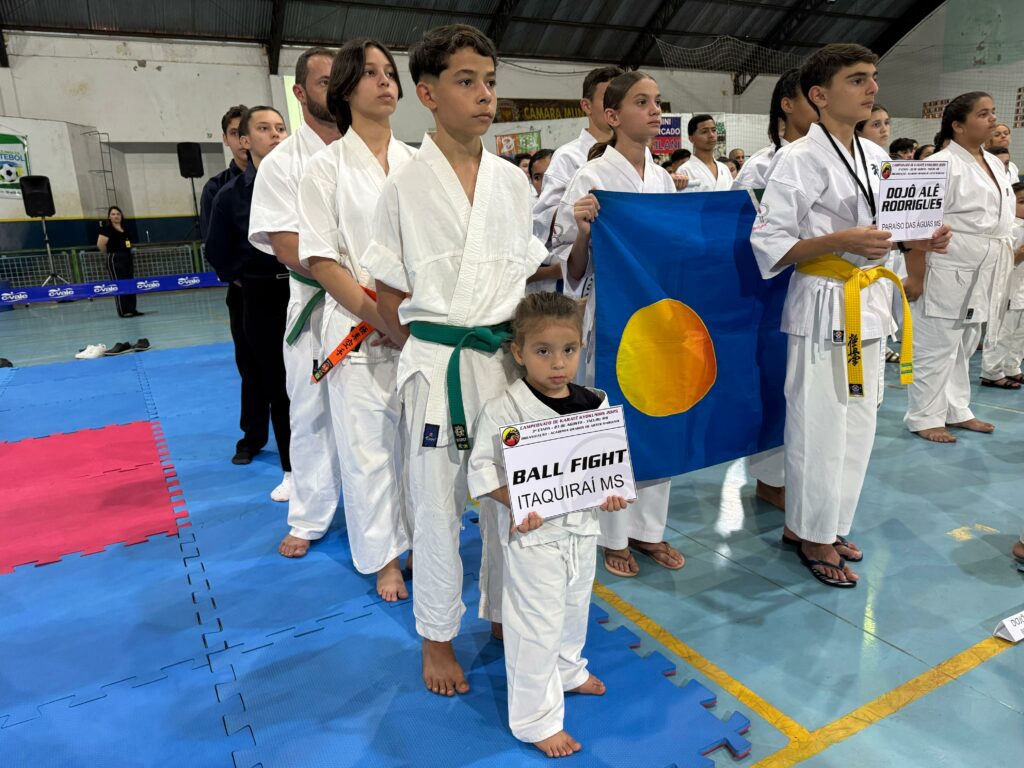 Tacuru recebeu a 3ª etapa do Campeonato Estadual de Karatê Kyokushin 2025 Tacuru recebeu a 3ª etapa do Campeonato Estadual de Karatê Kyokushin 2025