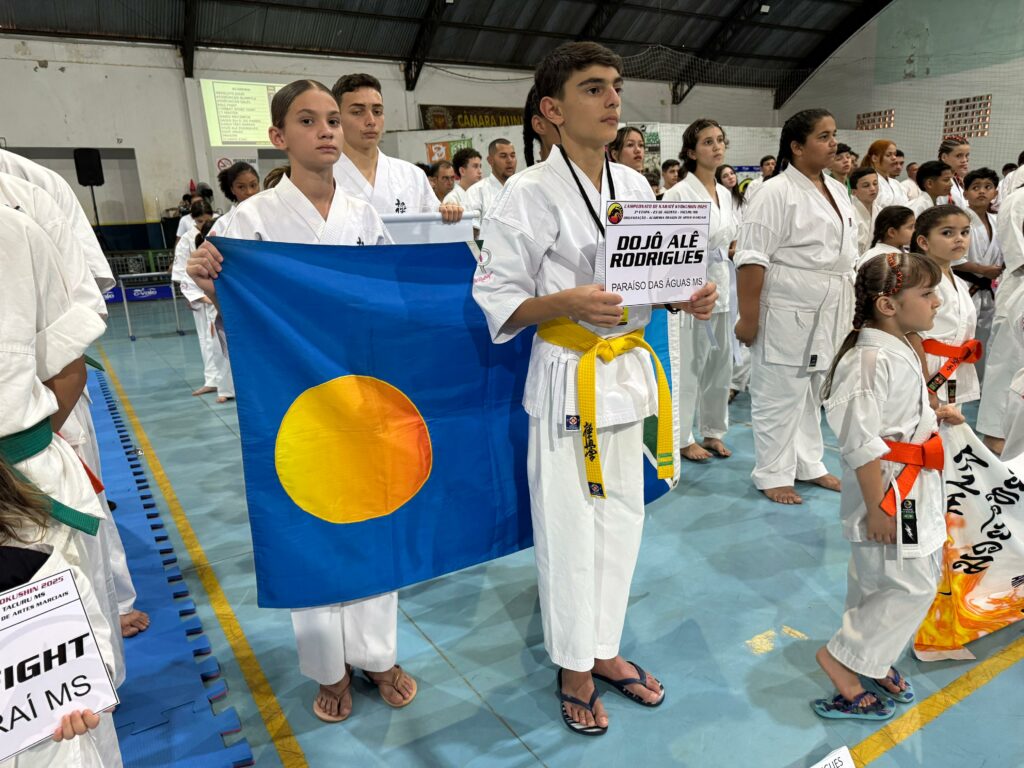 Tacuru recebeu a 3ª etapa do Campeonato Estadual de Karatê Kyokushin 2025 Tacuru recebeu a 3ª etapa do Campeonato Estadual de Karatê Kyokushin 2025