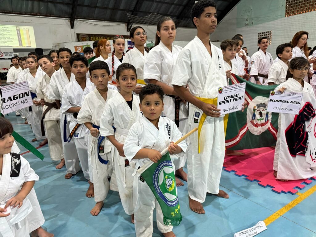 Tacuru recebeu a 3ª etapa do Campeonato Estadual de Karatê Kyokushin 2025 Tacuru recebeu a 3ª etapa do Campeonato Estadual de Karatê Kyokushin 2025
