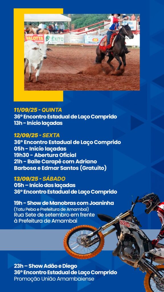 Prefeitura de Amambai divulga calendário especial em comemoração aos 77 anos do município Prefeitura de Amambai divulga calendário especial em comemoração aos 77 anos do município