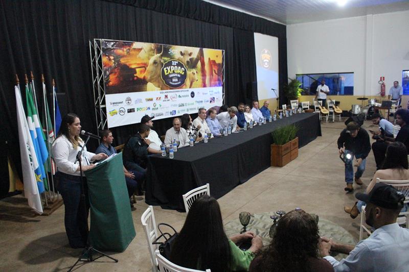 Com a presença e autoridades e representantes do agro, Sindicato Rural abre a 32ª Expoac em Caarapó
