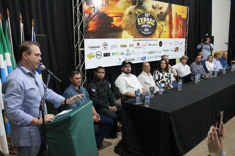 Com a presença e autoridades e representantes do agro, Sindicato Rural abre a 32ª Expoac em Caarapó