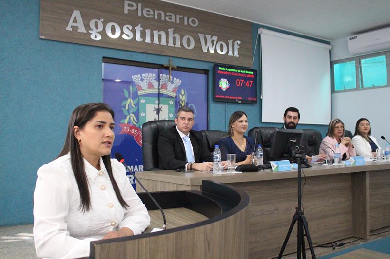 Câmara de Aral Moreira abre segundo semestre legislativo com sessões solene e de apresentação de matérias Câmara de Aral Moreira abre segundo semestre legislativo com sessões solene e de apresentação de matérias