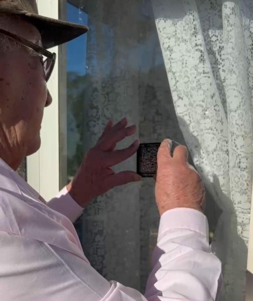 Túmulo de Deodato, fundador de Deodápolis recebe QR Code que conta sua história