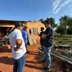 Prefeitura de Paranhos dá suporte e socorro após temporal afetar diversas propriedades rurais e comunidade indígena