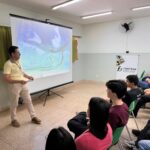 Alunos do ensino médio da Escola Marcílio Augusto Pinto participaram de uma palestra sobre empregabilidade