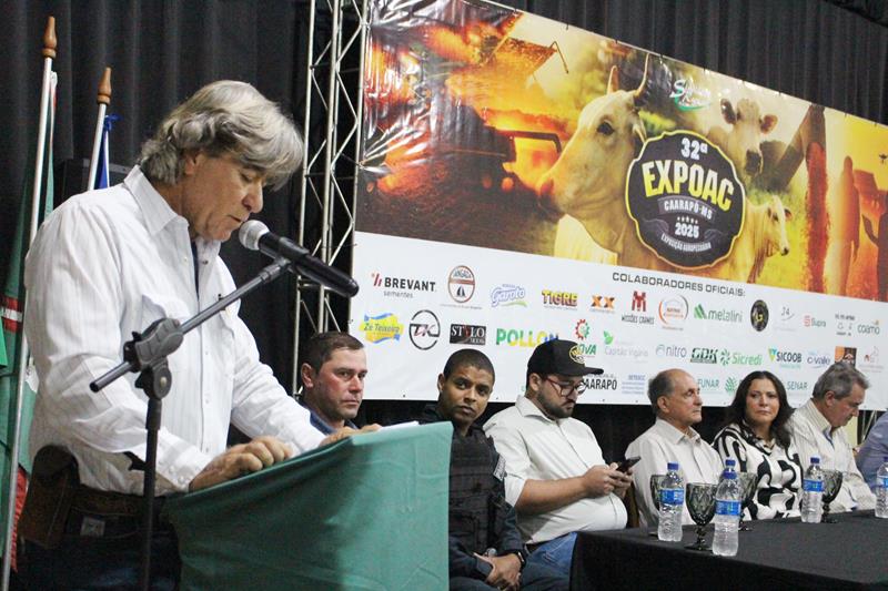 Com a presença e autoridades e representantes do agro, Sindicato Rural abre a 32ª Expoac em Caarapó