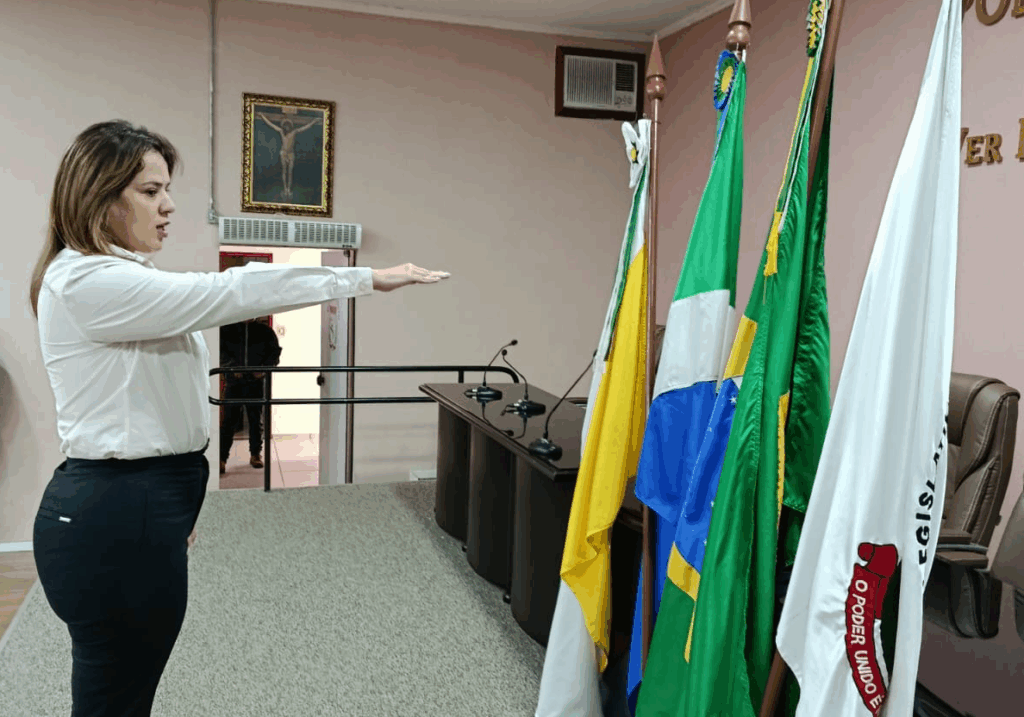 Coronel Sapucaia celebra posse da prefeita Niágara Kraievski como presidente da Junta de Serviço Militar