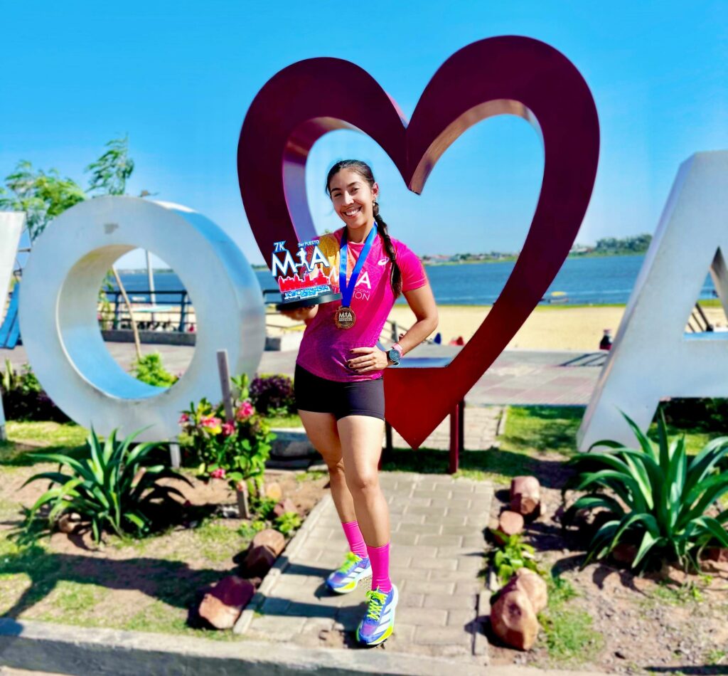Atleta de Amambai é medalha de bronze em prova internacional no Paraguai