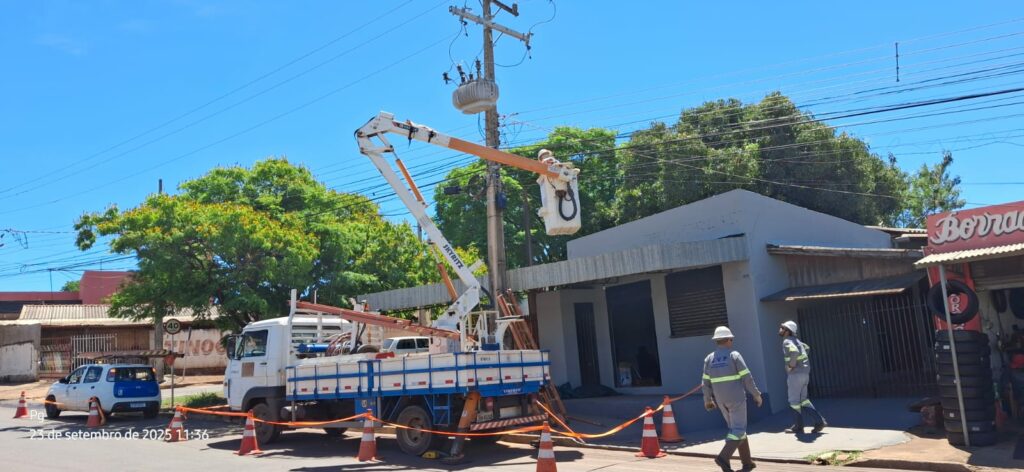 Energisa emite nota sobre trabalhos de reparos em Amambai após temporal