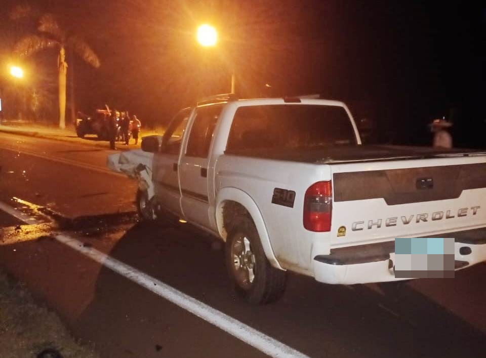 Corpo de Bombeiros socorre vítima de acidente ocorrido na madrugada em Amambai