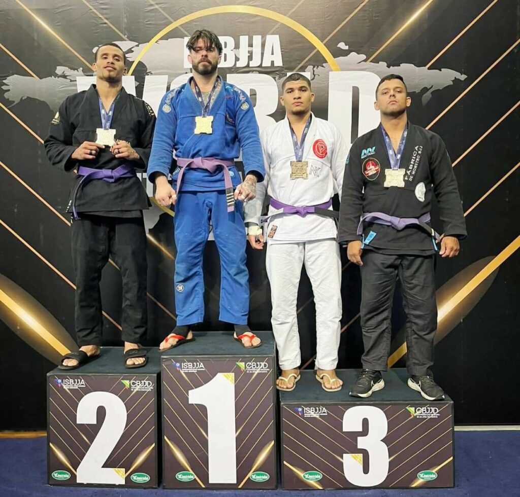 Lutador de Amambai é campeão mundial de Jiu-Jitsu no Rio de Janeiro