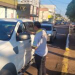 DETRAT realiza ação educativa de trânsito em Amambai