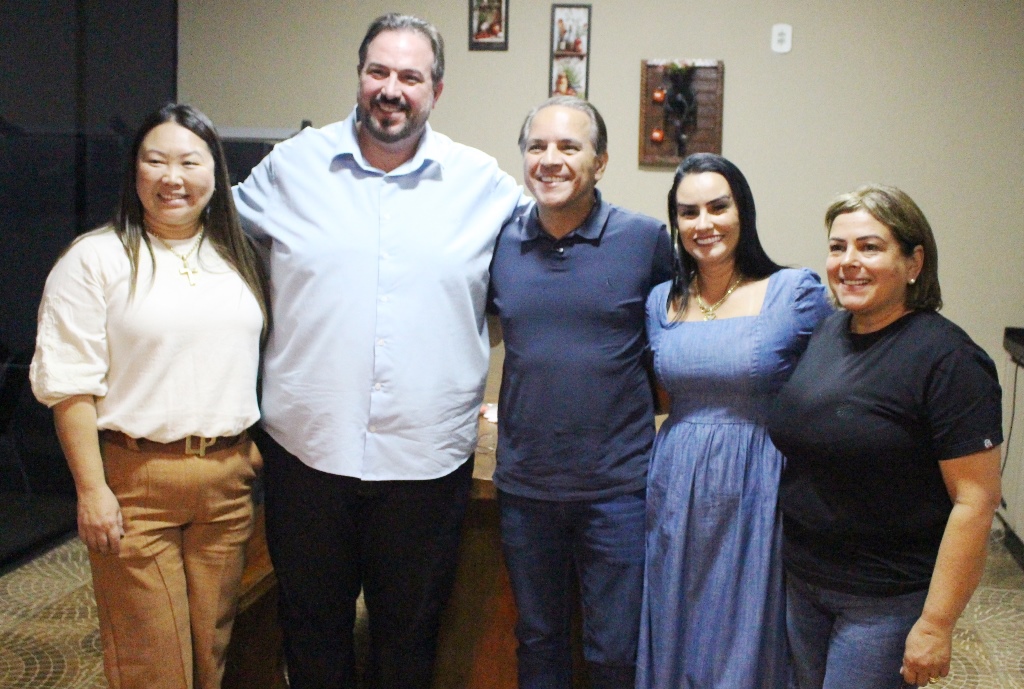 Em agenda em Amambai Coronel David parabeniza o município pelo 77º aniversário, fala sobre suas ações a situação o PL no Estado