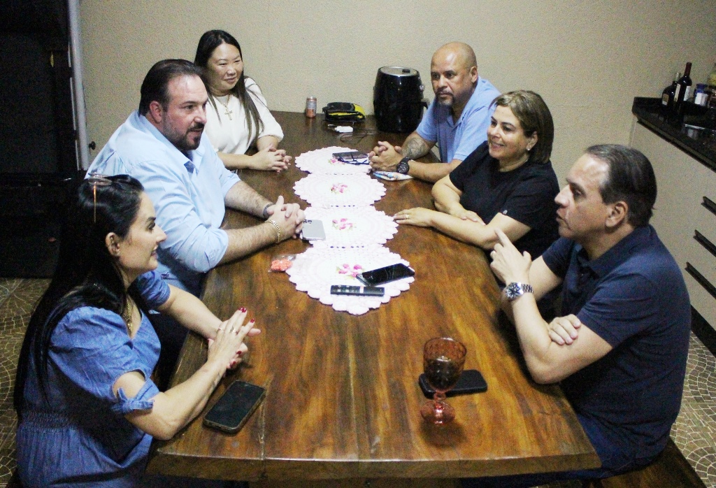 Em agenda em Amambai Coronel David parabeniza o município pelo 77º aniversário, fala sobre suas ações a situação o PL no Estado