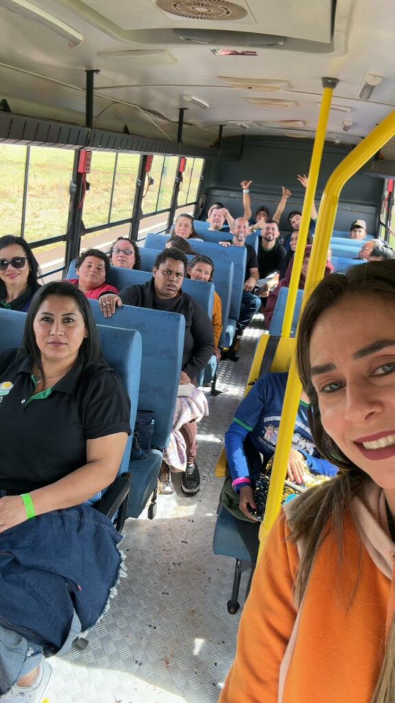 APAE de Paranhos participou da integração na Semana Nacional da Pessoa com Deficiência promovida pela APAE de Coronel Sapucaia