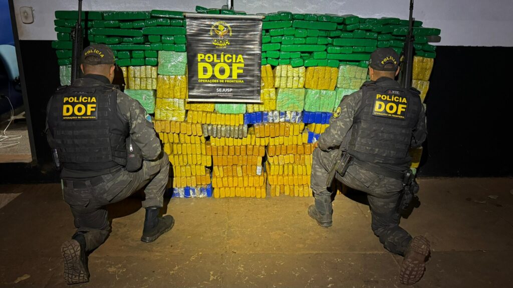 Apreensões de drogas pelo DOF crescem mais de 60% Apreensões de drogas pelo DOF crescem mais de 60%
