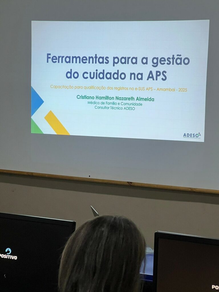 Capacitação fortalece uso do Prontuário Eletrônico do Cidadão em Amambai