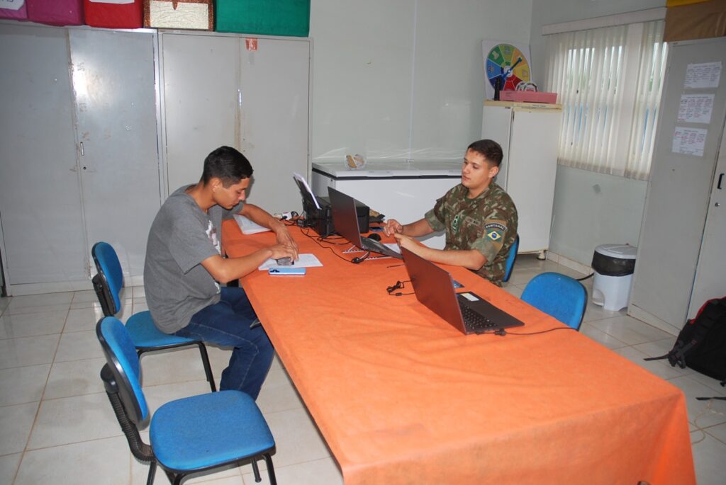 Exército Brasileiro realiza inspeção em Iguatemi, com jovens alistados para o serviço militar