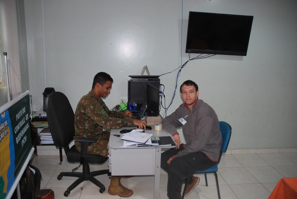 Exército Brasileiro realiza inspeção em Iguatemi, com jovens alistados para o serviço militar