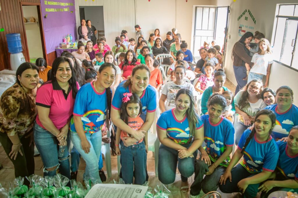 Coronel Sapucaia promove ação alusiva ao Agosto Verde – Mês da Primeira Infância