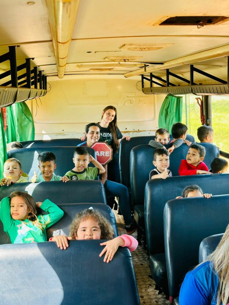 Aral Moreira: DMTRAM promove ação alusiva à Semana Nacional do Trânsito na Escola Municipal Aracy Wider