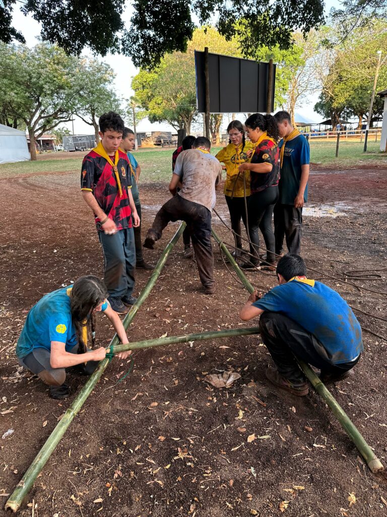 Clube de Desbravadores de Amambai participa do Primeiro Campori Regional em Dourados