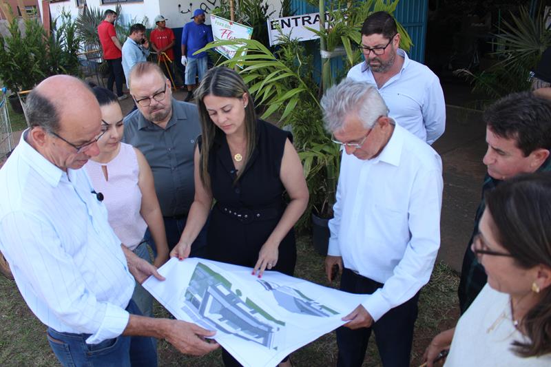 Lígia Borges conquista junto a Geraldo Resende R$ 1 milhão para reforma do Ginásio de Esportes e pista de skate em Amambai