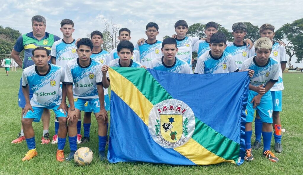 Base de Paranhos dá show em campo na rodada do 26º Regional de Futebol Entre Garotos em Eldorado