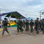 Desfile cívico-militar abre programação de aniversário de 77 anos de Amambai