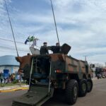 Desfile cívico-militar abre programação de aniversário de 77 anos de Amambai