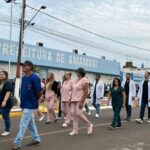 Desfile cívico-militar abre programação de aniversário de 77 anos de Amambai