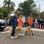 Desfile cívico-militar abre programação de aniversário de 77 anos de Amambai