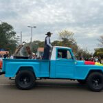 Desfile cívico-militar abre programação de aniversário de 77 anos de Amambai